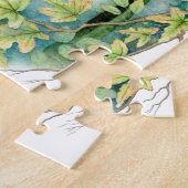 「森林」森林姿およびキツネ ジグソーパズル (側面)