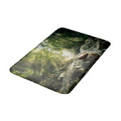 森林 |熱帯ジャングルフォレスト バスマット (アングル)