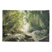 森林 |熱帯ジャングルフォレスト 枕カバー (裏面)