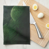 森林 |熱帯雨林シダ キッチンタオル (四つ折り)