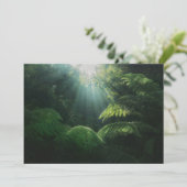 森林 |熱帯雨林シダ サンキューカード (スタンド正面)