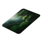 森林 |熱帯雨林シダ マグネット (左側)