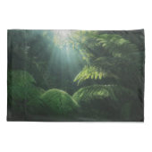 森林 |熱帯雨林シダ 枕カバー (裏面)