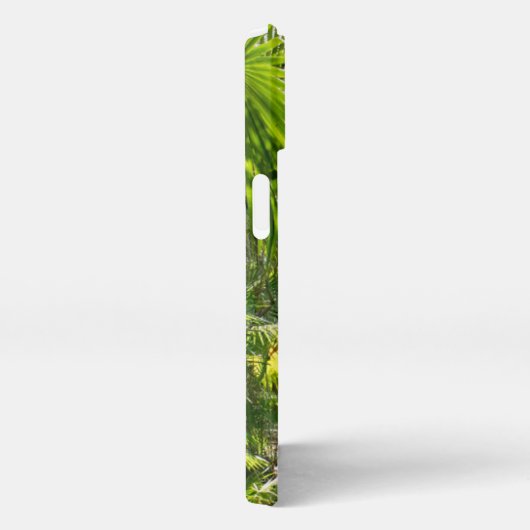 森林 |熱帯雨林トゥルムメキシコ iPhoneケース (右側面)