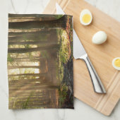 森林 |秋の森 キッチンタオル (四つ折り)