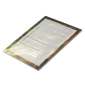 森林 |秋の森 ノートパッド (アングル)