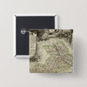 森林、都市、町 缶バッジ (正面&裏面)