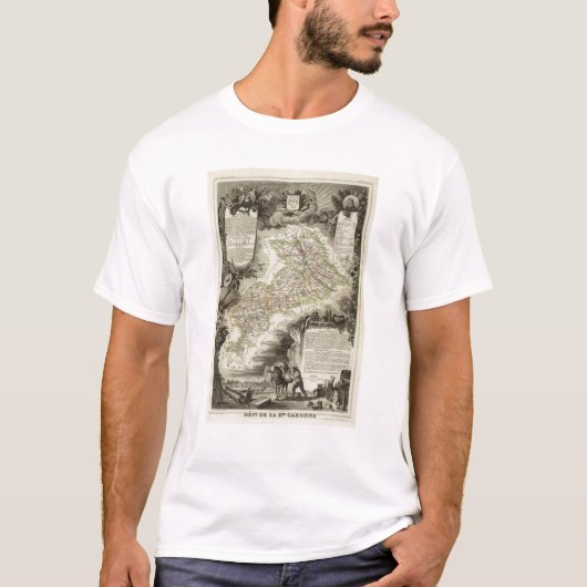 森林、都市、町 Tシャツ (正面)