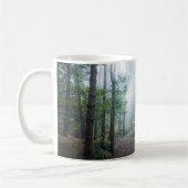 森林 | Dark Foggy Woods Norfolk UK コーヒーマグカップ (左)