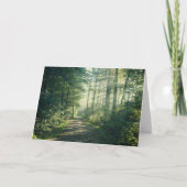 森林 Forest Path Hamburg Germany カード (正面)