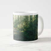 森林 Forest Path Hamburg Germany ジャンボコーヒーマグカップ (正面右)