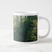 森林 Forest Path Hamburg Germany ジャンボコーヒーマグカップ (右)