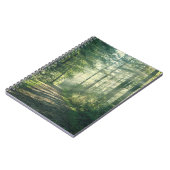 森林 Forest Path Hamburg Germany ノートブック (左側)