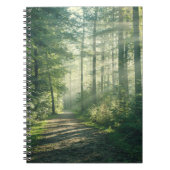 森林 Forest Path Hamburg Germany ノートブック (正面)