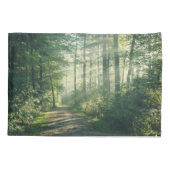 森林 Forest Path Hamburg Germany 枕カバー (裏面)