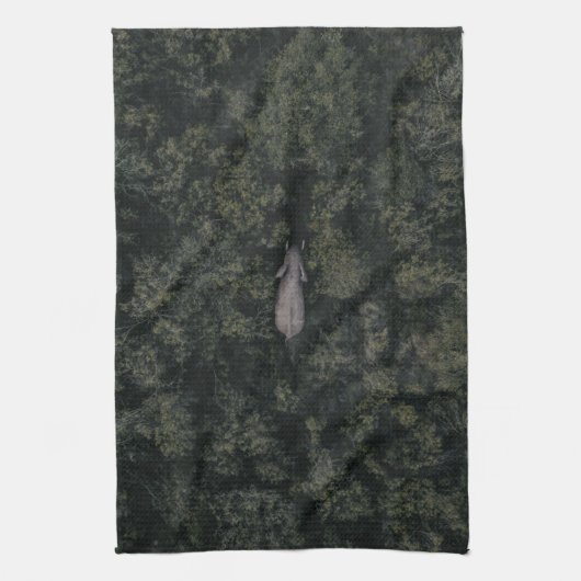 森林 | Lalibela Game Reserve キッチンタオル (縦)