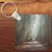 森林 | Woodland Stag キーホルダー (正面)