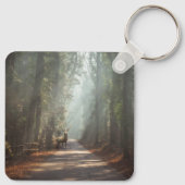 森林 | Woodland Stag キーホルダー (裏面)