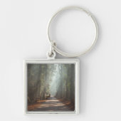 森林 | Woodland Stag キーホルダー (正面)