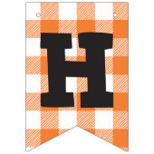 森林ONE-derlandの誕生会の旗布の旗 バンティングフラッグ (第2の旗)