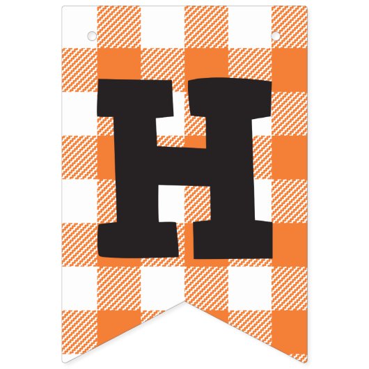 森林ONE-derlandの誕生会の旗布の旗 バンティングフラッグ (第2の旗)