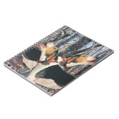 森林Treeingの歩行者のCoonhoundのノート ノートブック (左側)