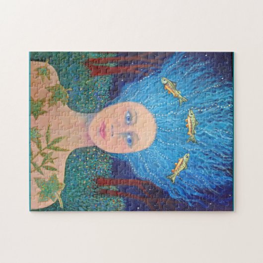 森林Womam ジグソーパズル (横)