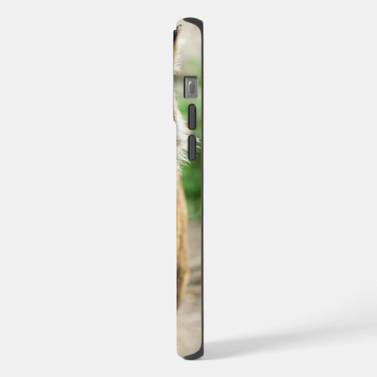 森歩く虎 iPhoneケース (左側面)