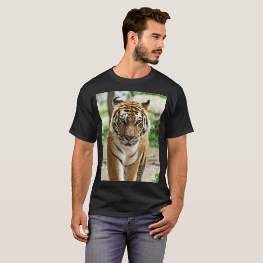 森歩く虎 Tシャツ (正面フル)