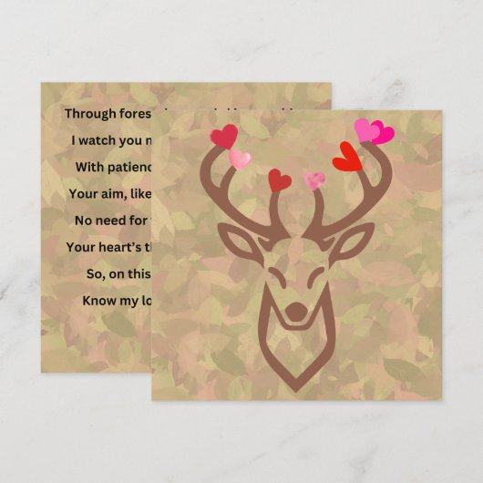 森深く 空広く シーズンカード (正面/裏面)