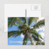 森田さんからの挨拶 ポストカード (正面/裏面)