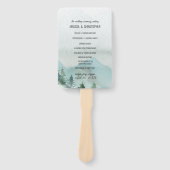 森疑問に思素朴松結婚の儀式 ハンドファン (正面)