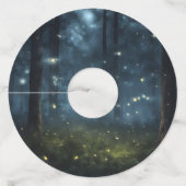 森白熱［赤熱］光を放つ蛍 ワイングラスタグ (裏面)