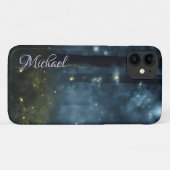 森白熱［赤熱］光を放つ蛍 Case-Mate iPhoneケース (裏面(横))