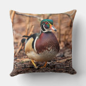 森素晴らしの木のアヒル クッション (裏面)