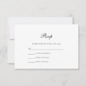 森素朴と山の結婚QRコード 出欠カード (正面)