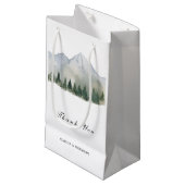 森素朴と山結婚の スモールペーパーバッグ (正面アングル)