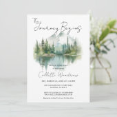 森素朴の旅が水彩を始める 招待状 (スタンド正面)