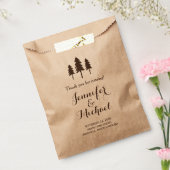 森素朴の木結婚々はキャンディビュッフェ フェイバーバッグ (封をした状態)