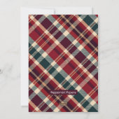 森素朴の松のぞきボクサーめでたいクリスマス シーズンカード (裏面)