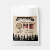 森素朴バッファロープレイドワイルドワンベイビーシャワー フェイバーバッグ (正面)