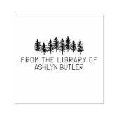 森素朴個人図書帳スタンプ セルフインキングスタンプ (デザイン)