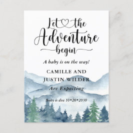 森素朴冒険山妊娠 案内ポストカード
