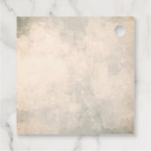 森素朴心待ち赤ちゃんシャワーありがとう フェイバータグ (裏面)