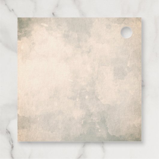 森素朴心待ち赤ちゃんシャワーありがとう フェイバータグ (裏面)