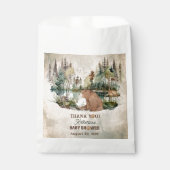 森素朴心待ち赤ちゃんシャワーありがとう フェイバーバッグ (正面)