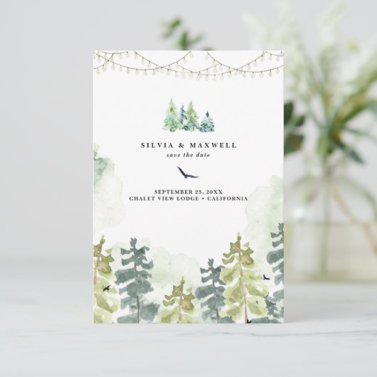 森素朴林の結婚式の日付を保存 (スタンド正面)