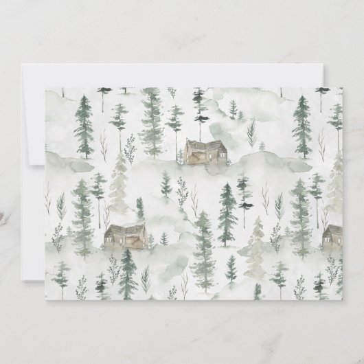 森素朴林の誕生日パーティーへの招待 (裏面)