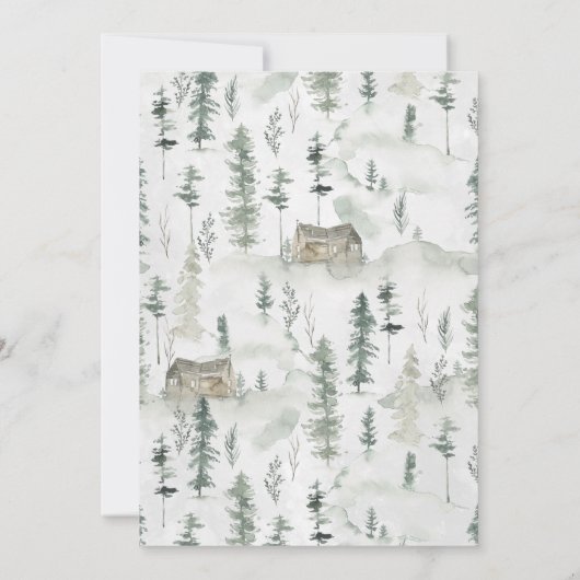 森素朴林の誕生日パーティーへの招待 (裏面)