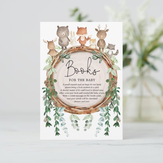 森素朴林ベビー図書 エンクロージャーカード (スタンド正面)